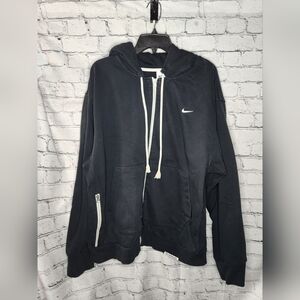 Nike Men's Black Full Zip Hoodie Size XL‎